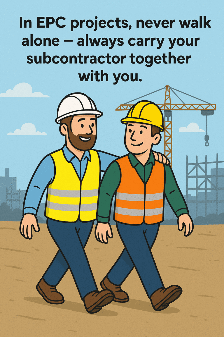 How to Manage Subcontractors in EPC Projects: From Vendor to Valued Partner