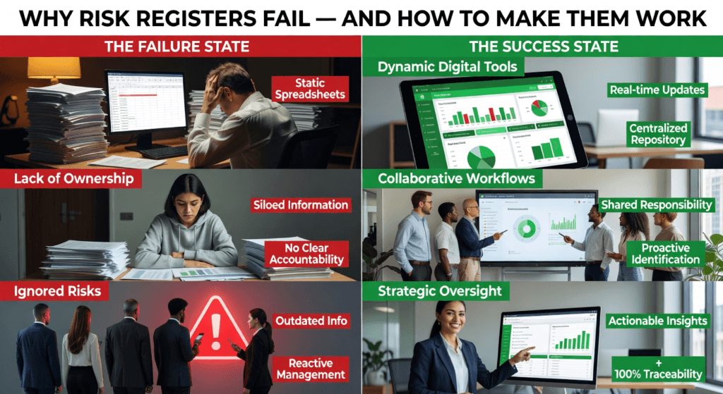 Why Risk Registers Fail in Projects