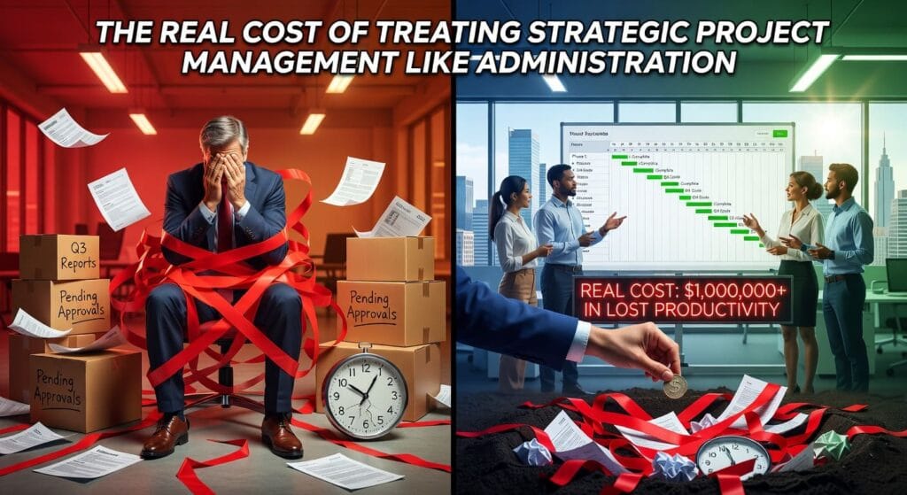 Theory aside. Practitioners lead. The Strategic Edge: Unlocking the Power of a Project Manager in Your Organization